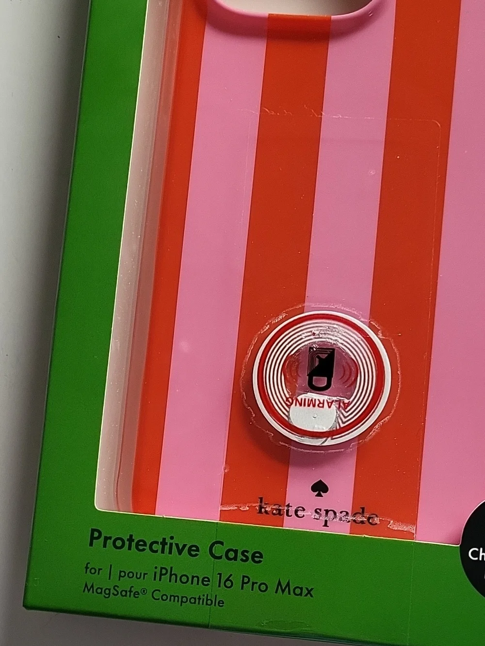 KATE SPADE iPhone 16 PRO Max case Pink Orange Colorblock